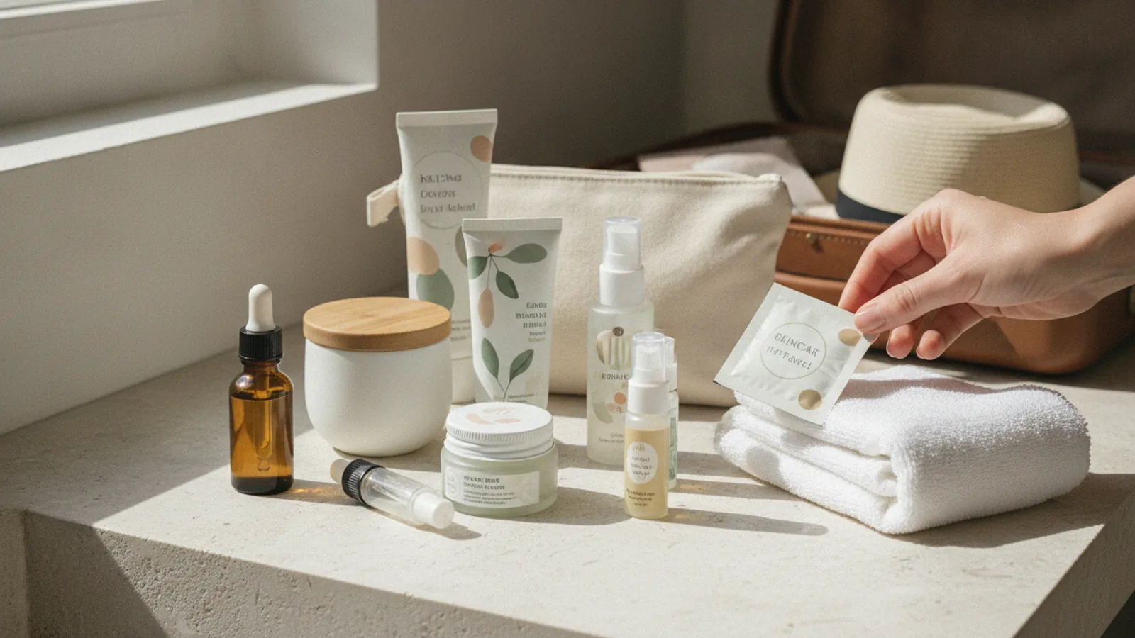 Skincare Routine For Travel | Leewilde