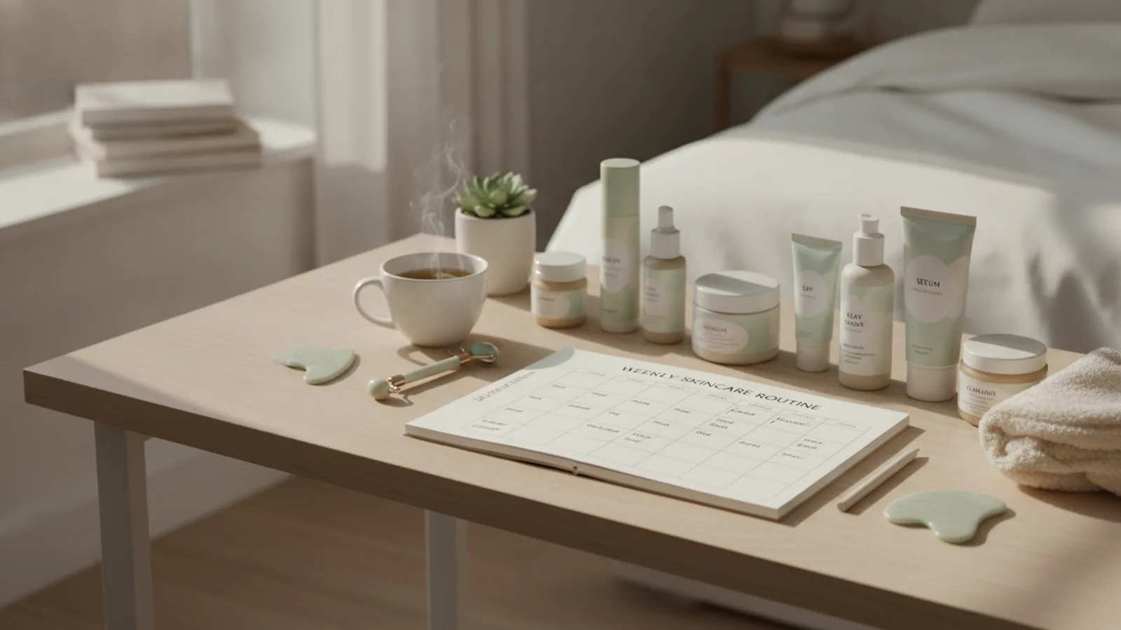 Weekly Skincare Routine Planner | Leewilde